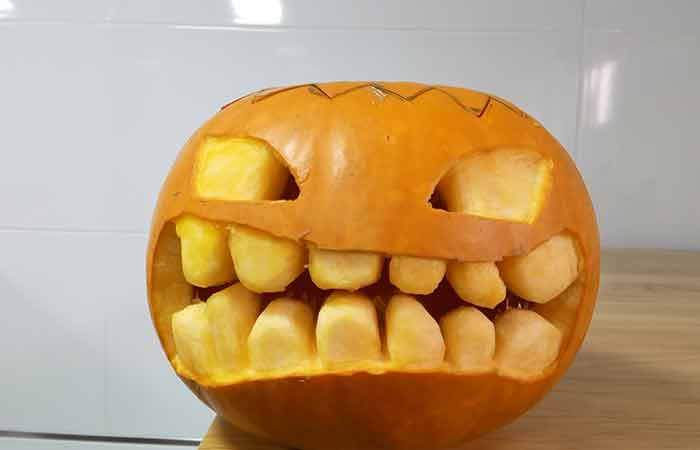 calabaza de halloween